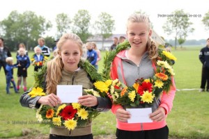 1e schoolmeisjes